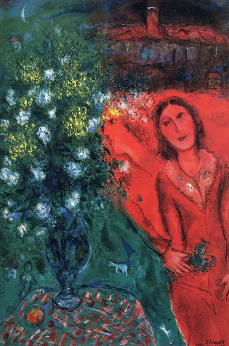 Marc Chagall. Artist's Reminiscence. 1981