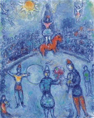 Marc Chagall. Le  cirque. 1979