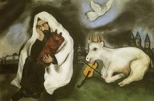 Marc Chagall. Solitude, 1933