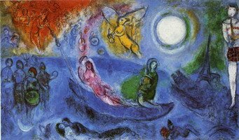 Marc Chagall. The Concert, 1957