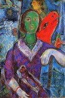 Marc Chagall. Portrait of Vava, 1966