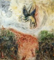 Marc Chagall. The Fall of Icarus, 1975