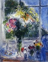 Marc Chagall. Window in Artist's Studio, 1976