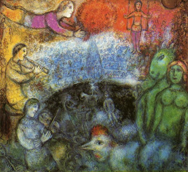 Marc Chagall. The Grand Parade. 1979