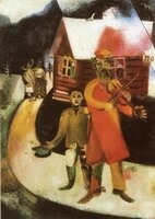 Marc Chagall. The Violinist, 1911–1914