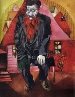 Marc Chagall. Red Jew, 1915